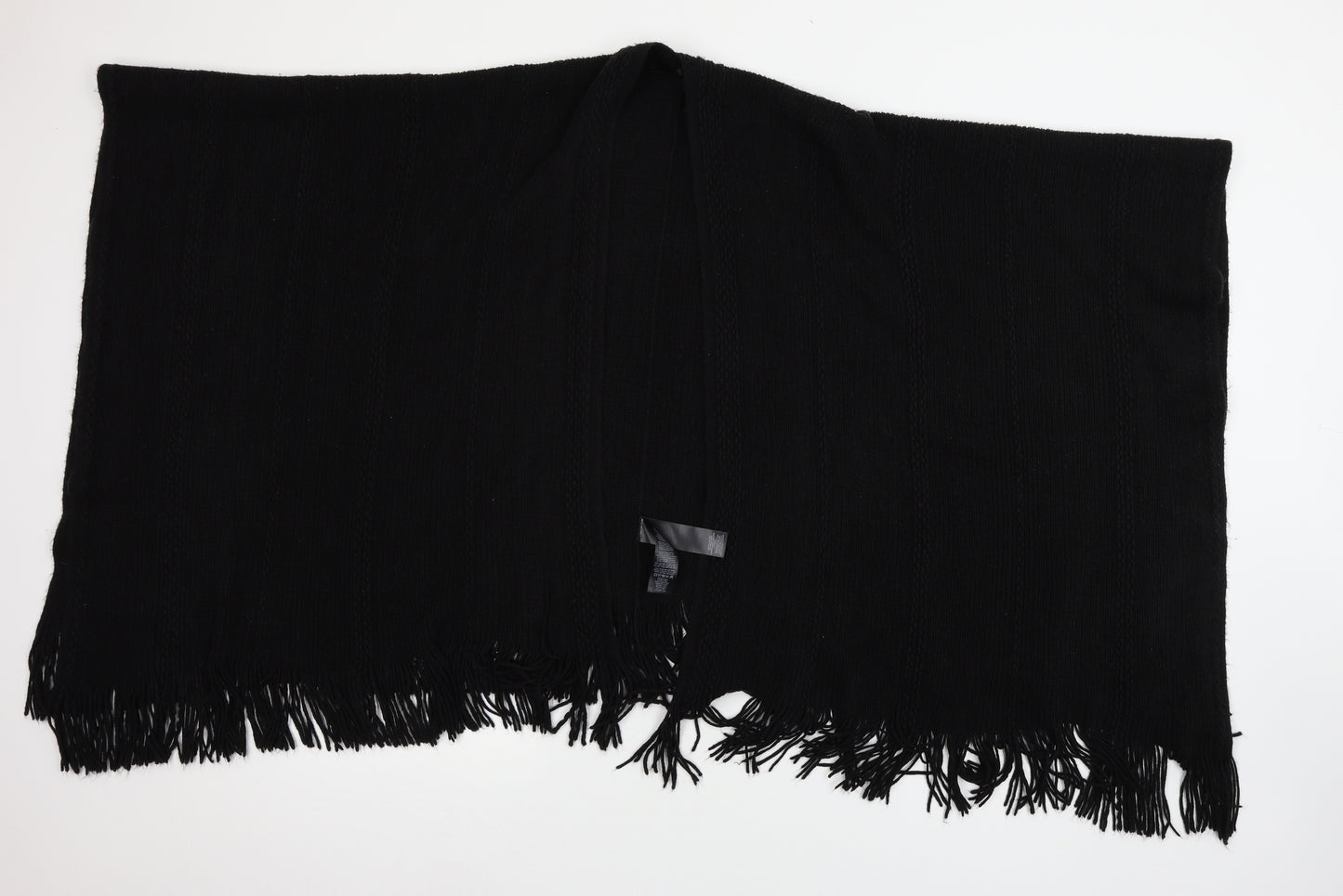 Debenhams Womens Black Knit Shawl/Wrap