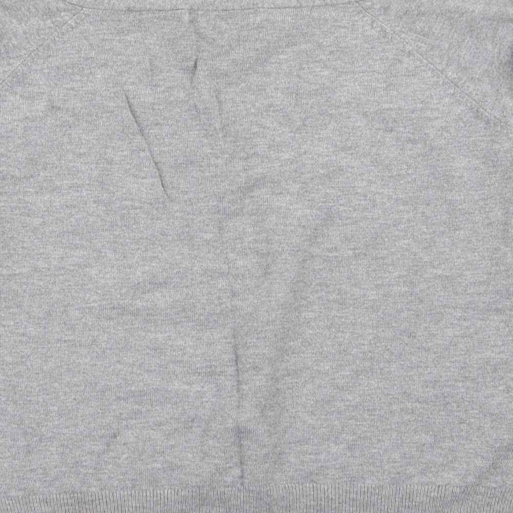 M&S Womens Grey Pullover Jumper Size 12