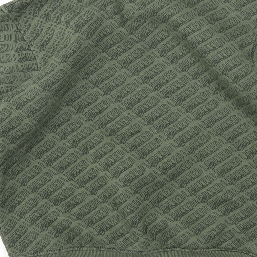 George Boys Green Pullover Jumper Size 8-9 Years