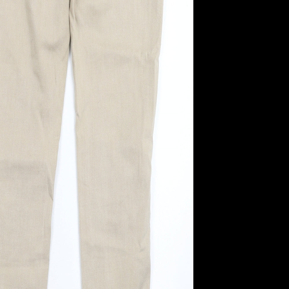 Preworn Womens Grey Denim Skinny Jeans Size 36 in L30 in