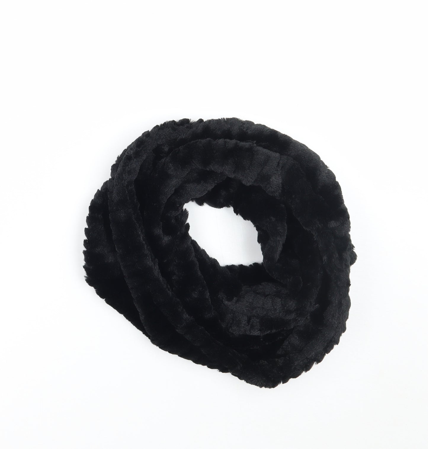 Preworn Womens Black Scarf