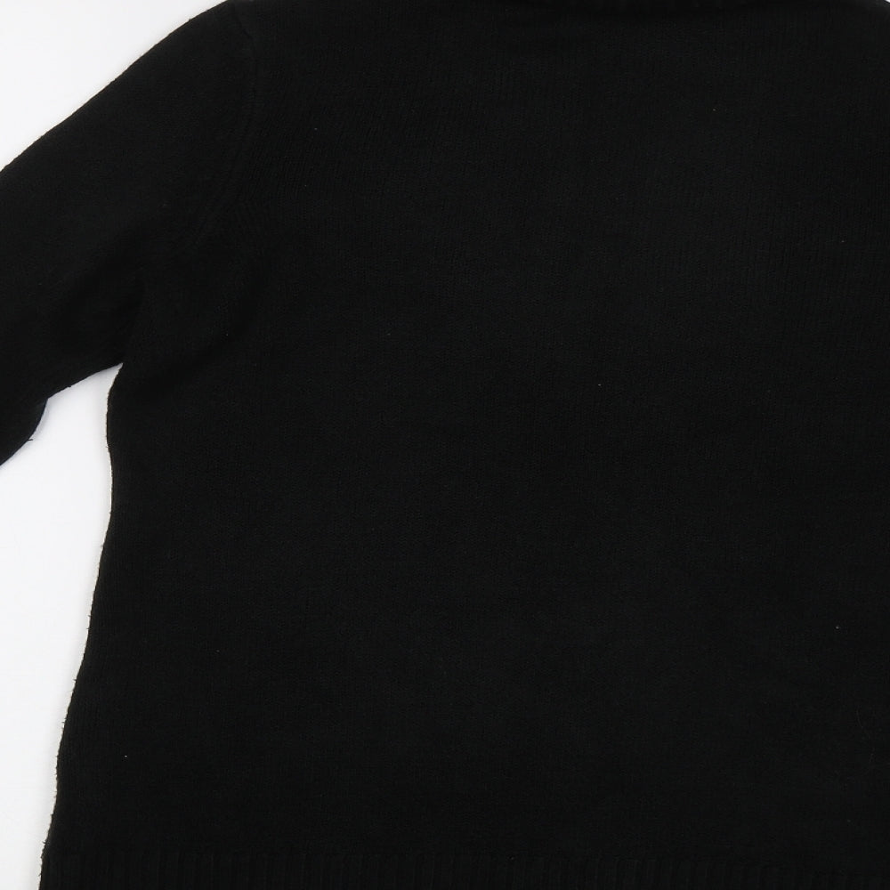 bonprix Womens Black Pullover Jumper Size M