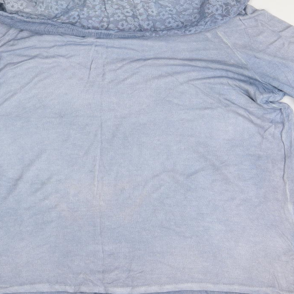 Preworn Womens Blue Pullover Jumper Size M
