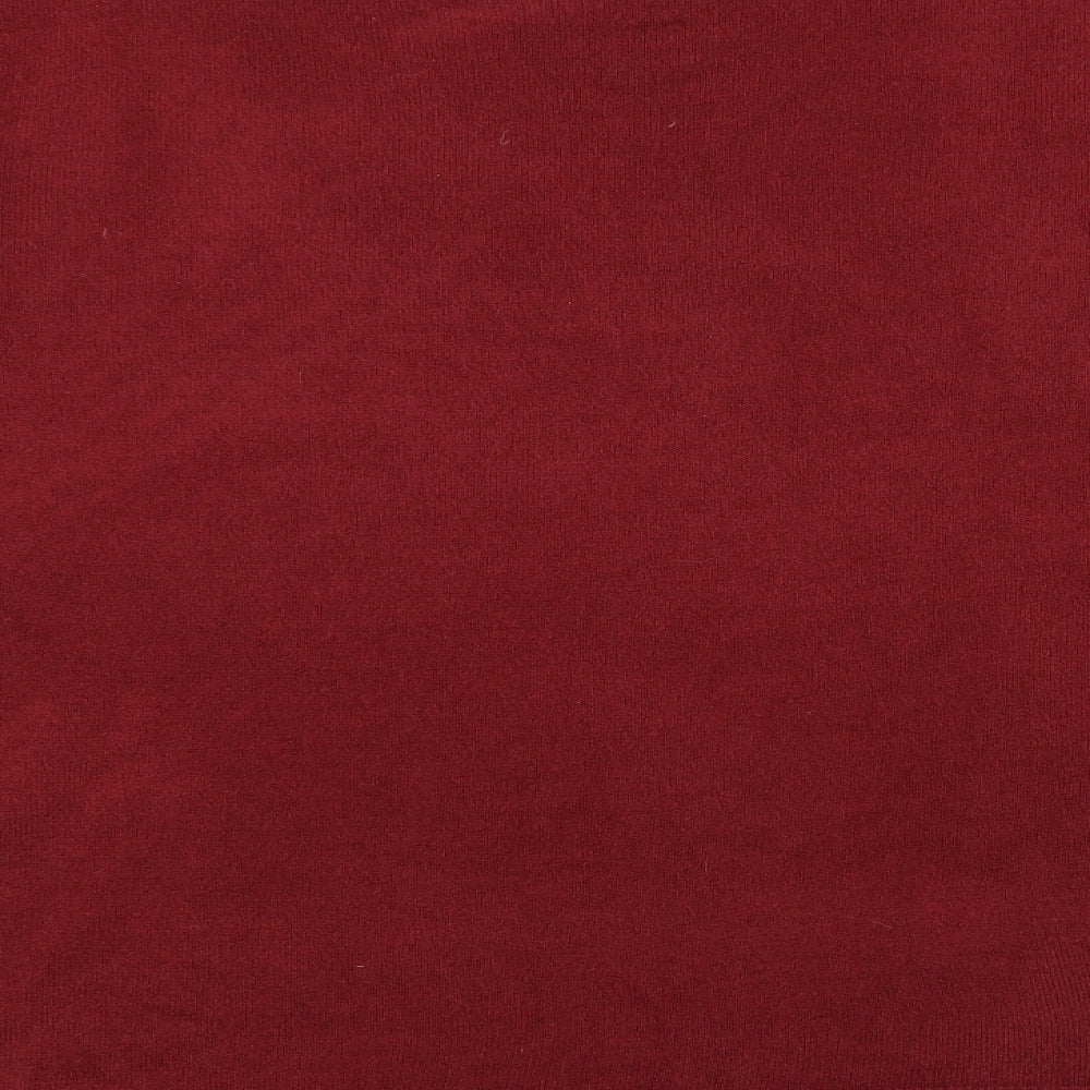 M&s Womens Red Pullover Jumper Size 20