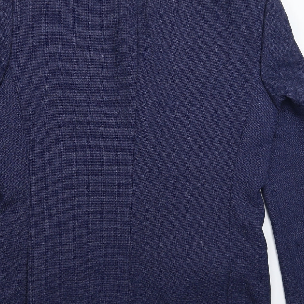 Koors & Son Mens Blue Jacket Suit Jacket Size 38