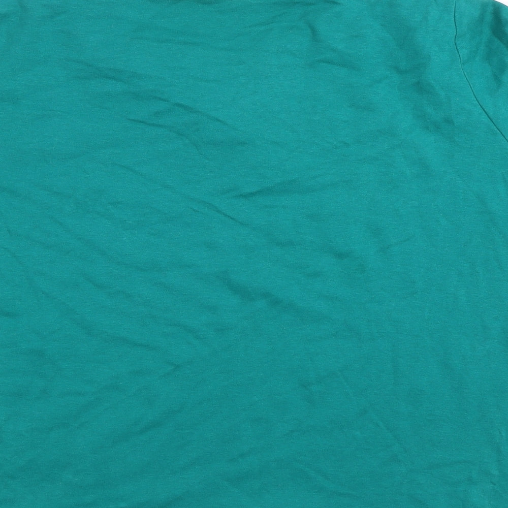 Honor Milburn Womens Green Basic T-Shirt Size 18
