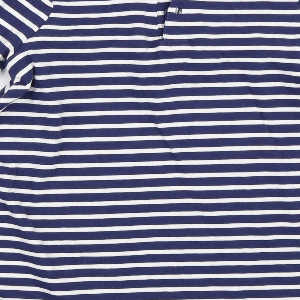 Mothercare Girls Blue Striped Trapeze & Swing Size 2-3 Years