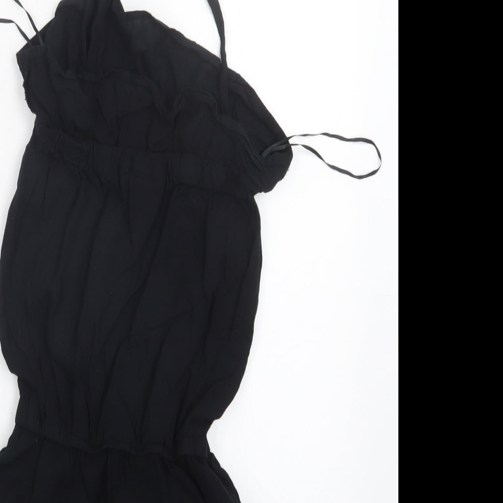 H&M Womens Black Playsuit One-Piece Size XS