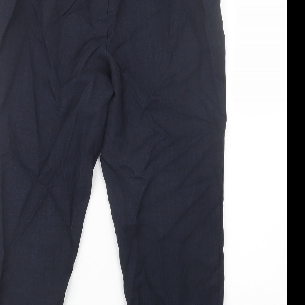 Marks and Spencer Womens Blue Trousers Size 14 L24 in