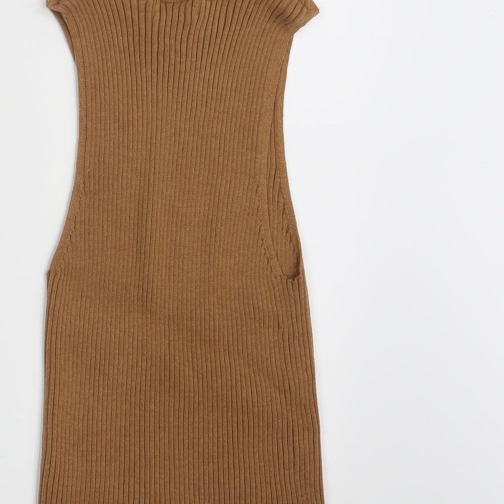 Primark Womens Brown Pullover Jumper Size 12