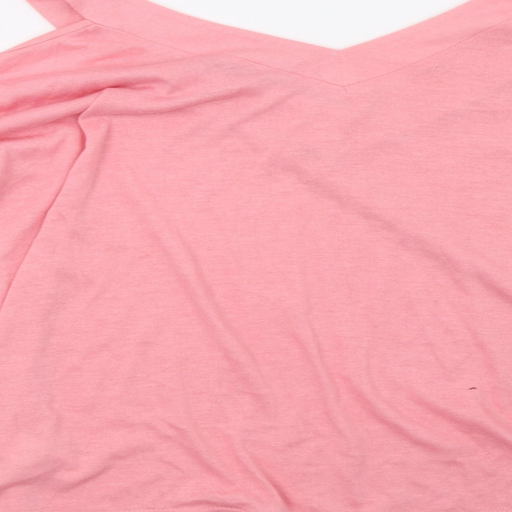 Primark Womens Pink Pullover Sweatshirt Size 14