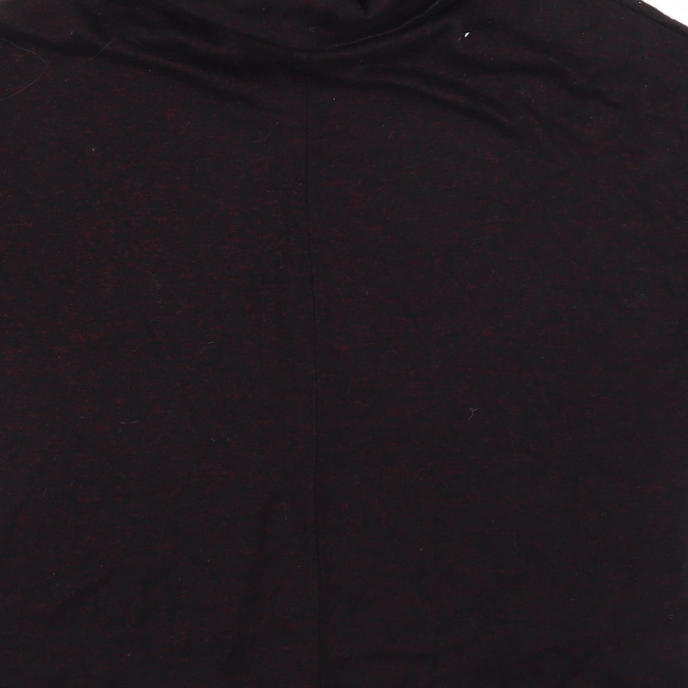 Papaya Womens Purple Basic Blouse Size S