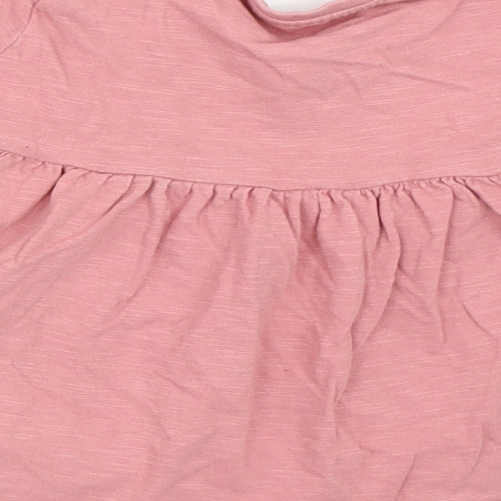 TU Girls Pink Basic T-Shirt Size 12-18 Months