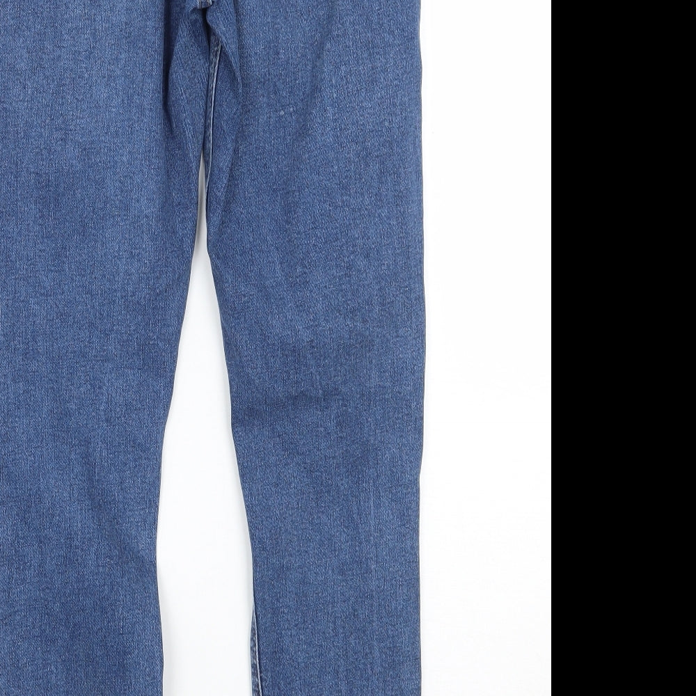 Topshop Womens Blue Skinny Jeans Size 30 L26.5 in