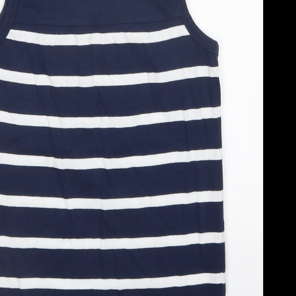 NEXT Boys Multicoloured Striped Basic Tank Size 9 Years