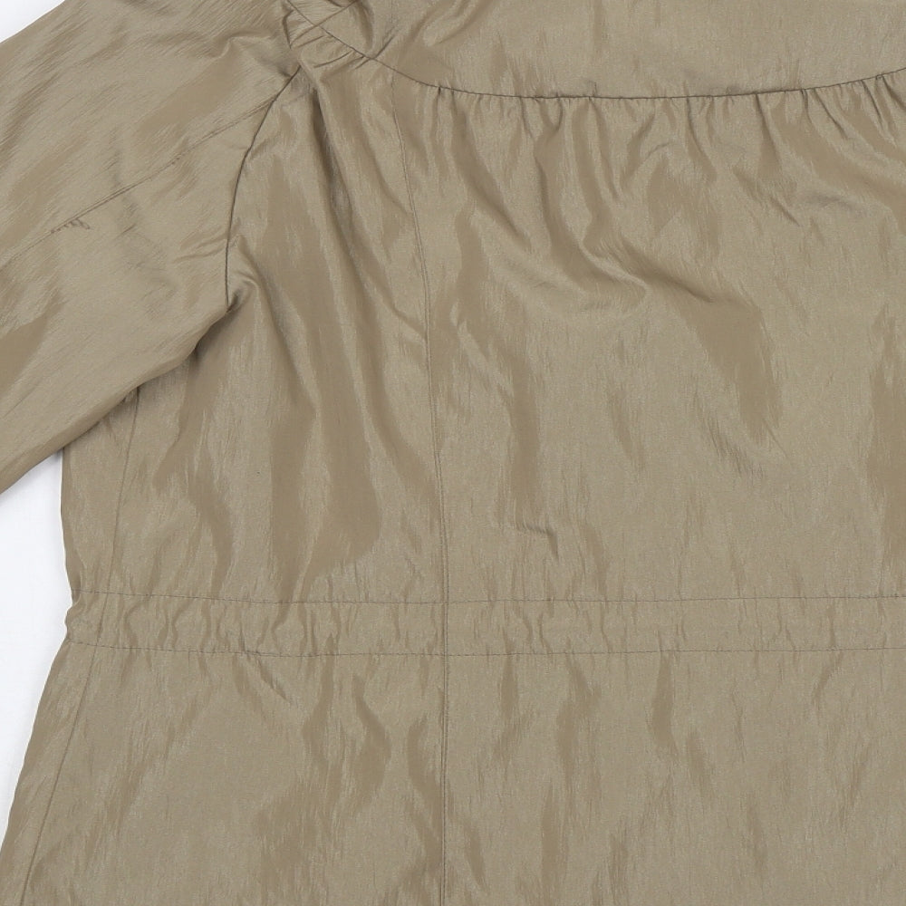 Klass Womens Beige Jacket Size 12
