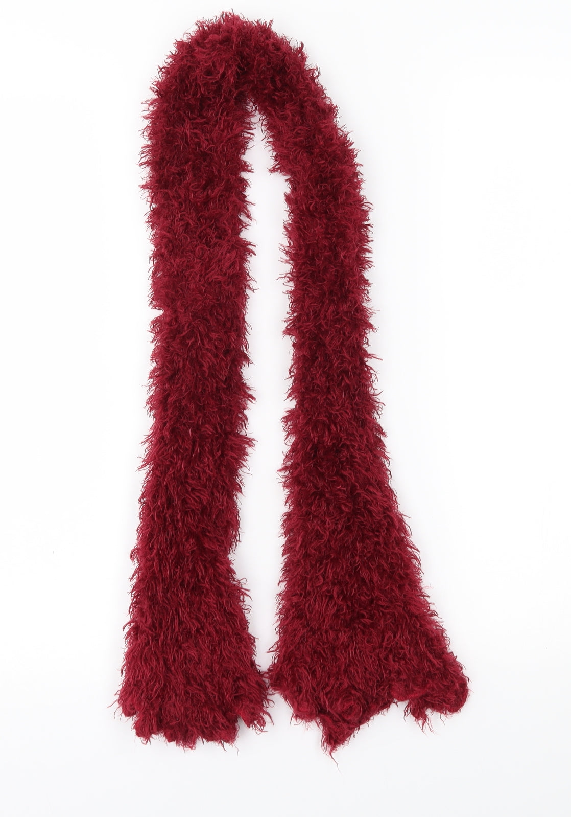 Preworn Womens Red Scarf