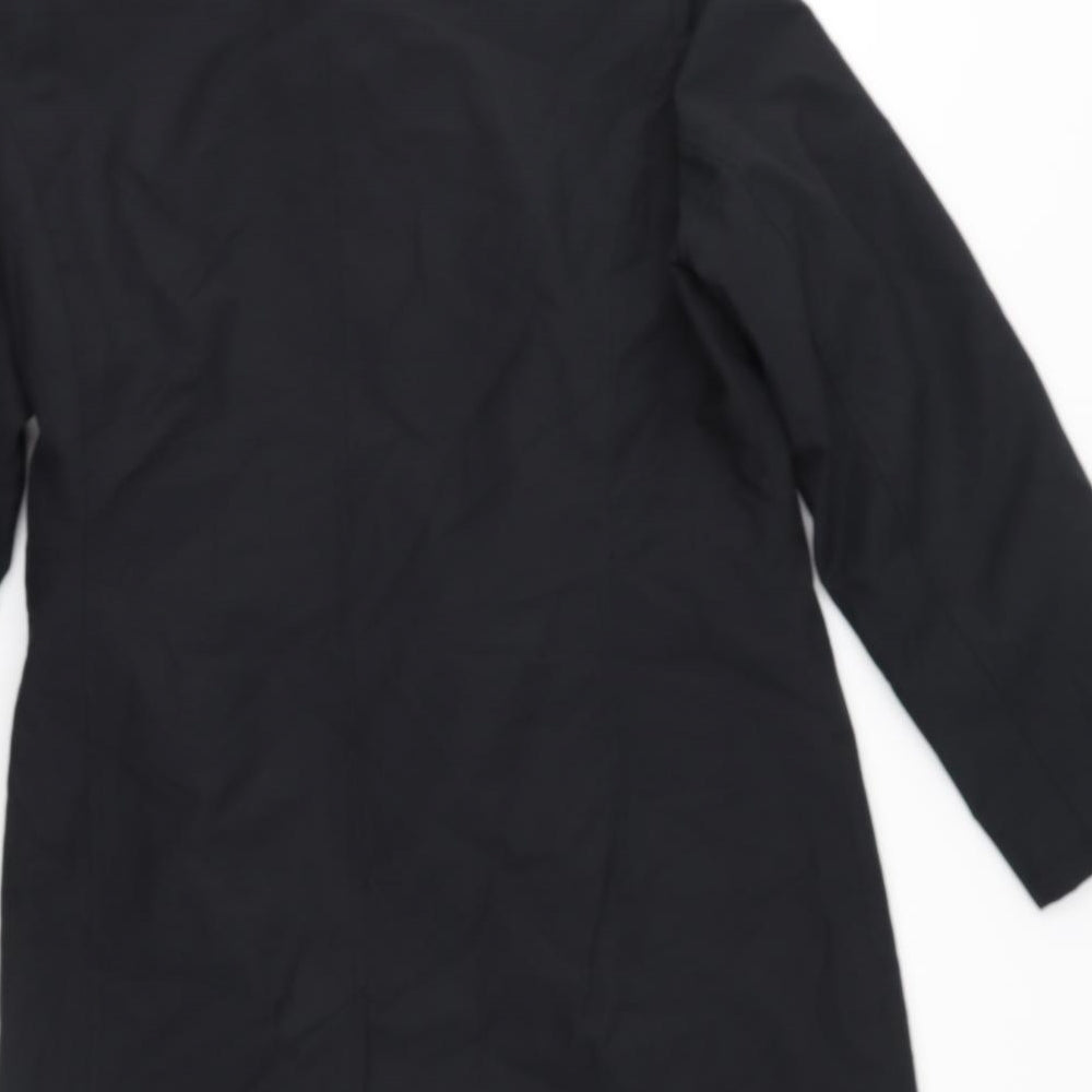EWM Womens Black Jacket Blazer Size 12