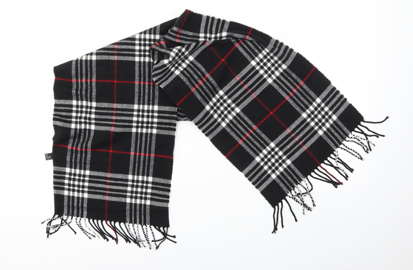 Luxe Unisex Multicoloured Check Scarf