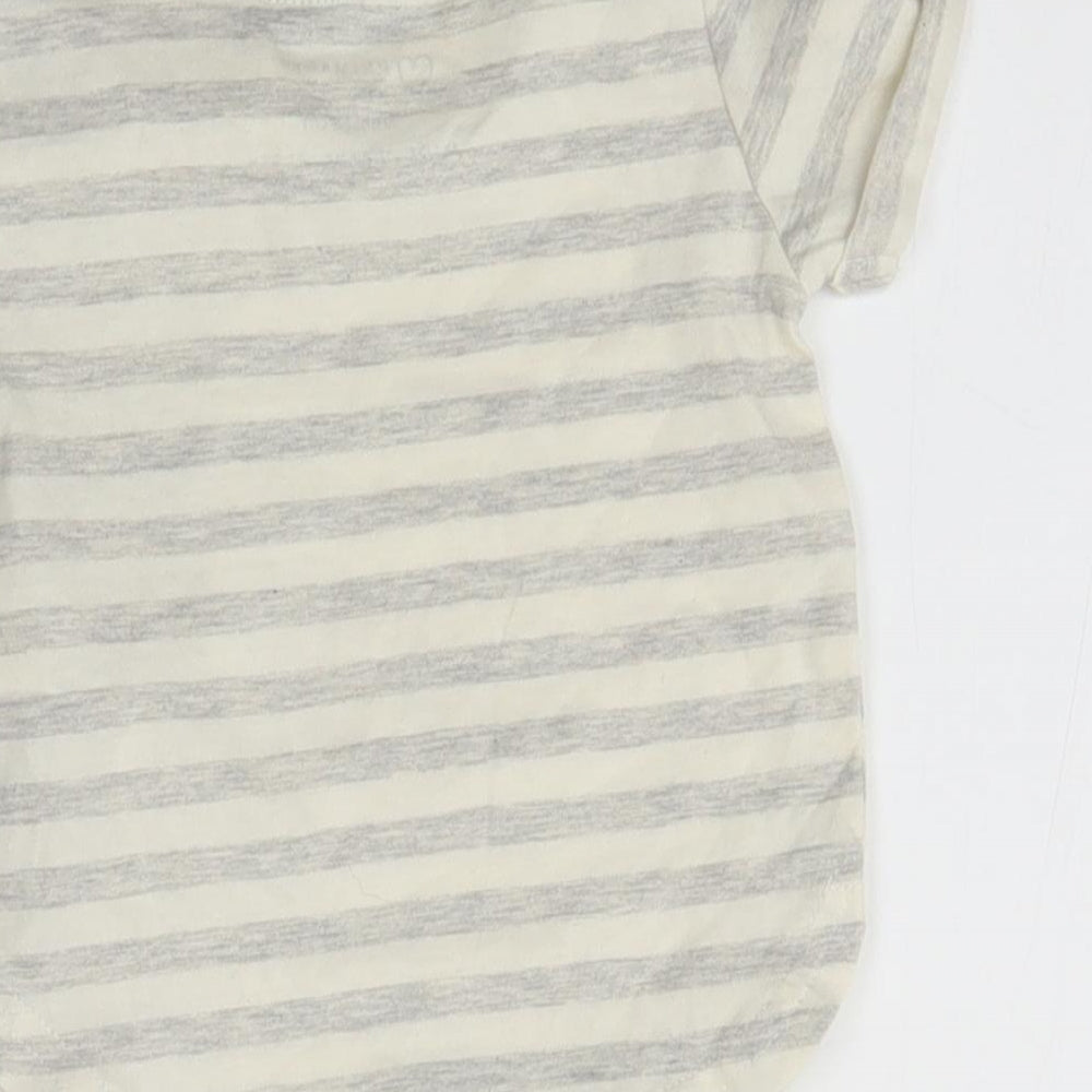 Primark Multicoloured Striped Basic T-Shirt Size 3-6 Months