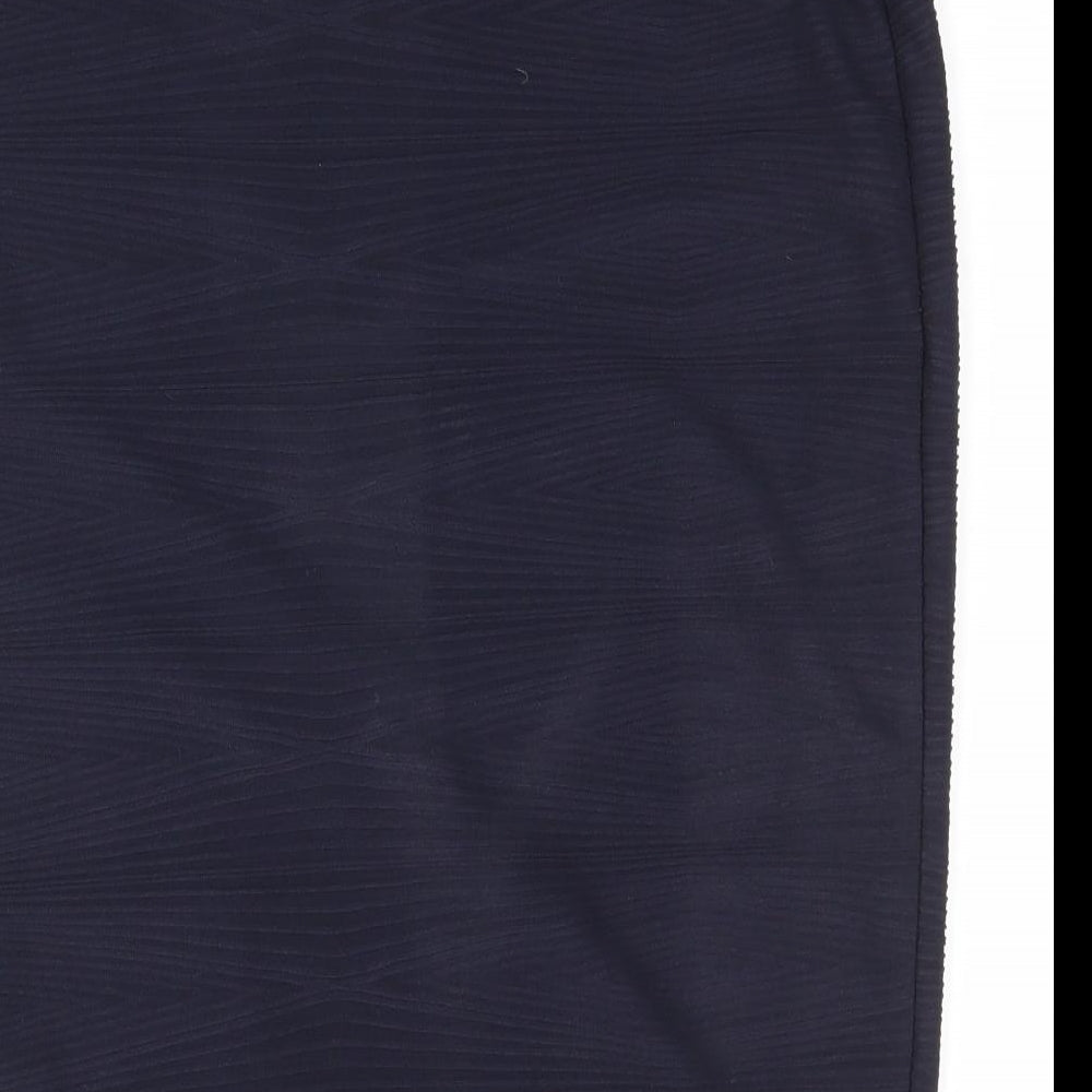 Debenhams Womens Beige Straight & Pencil Skirt Size 12 - Ribbed