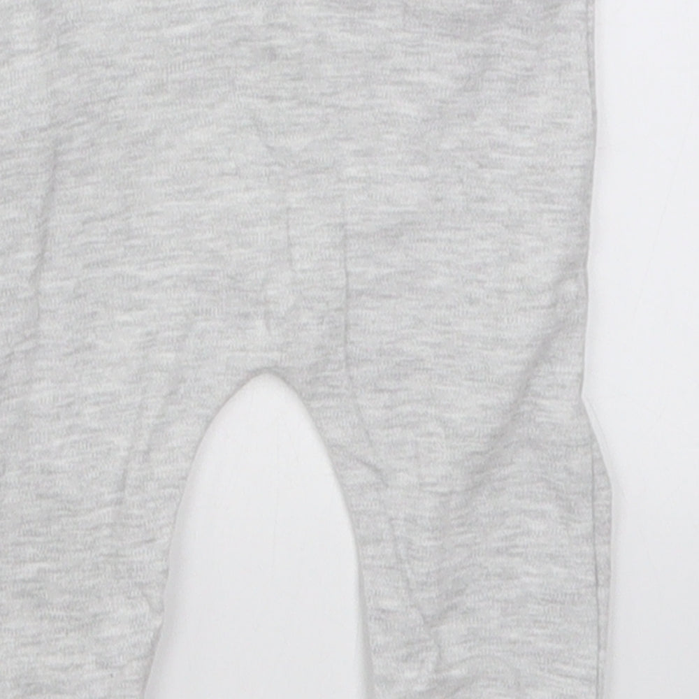 Fred & Flo Girls Grey Capri Leggings Size 3-6 Months