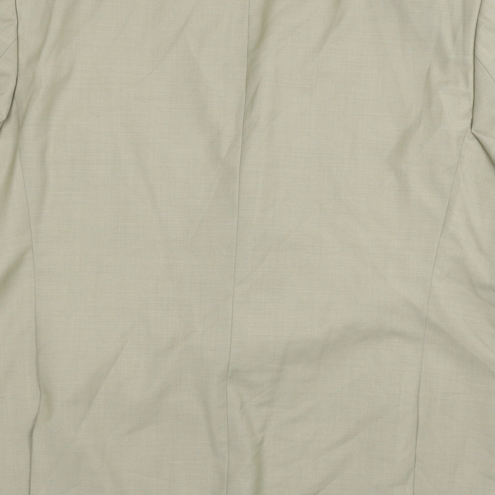 Umberto Rosetti Mens Beige Jacket Suit Jacket Size XL