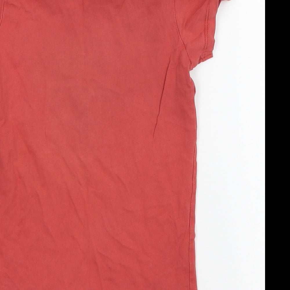 NEXT Boys Red Jersey Basic T-Shirt Size 6 Years