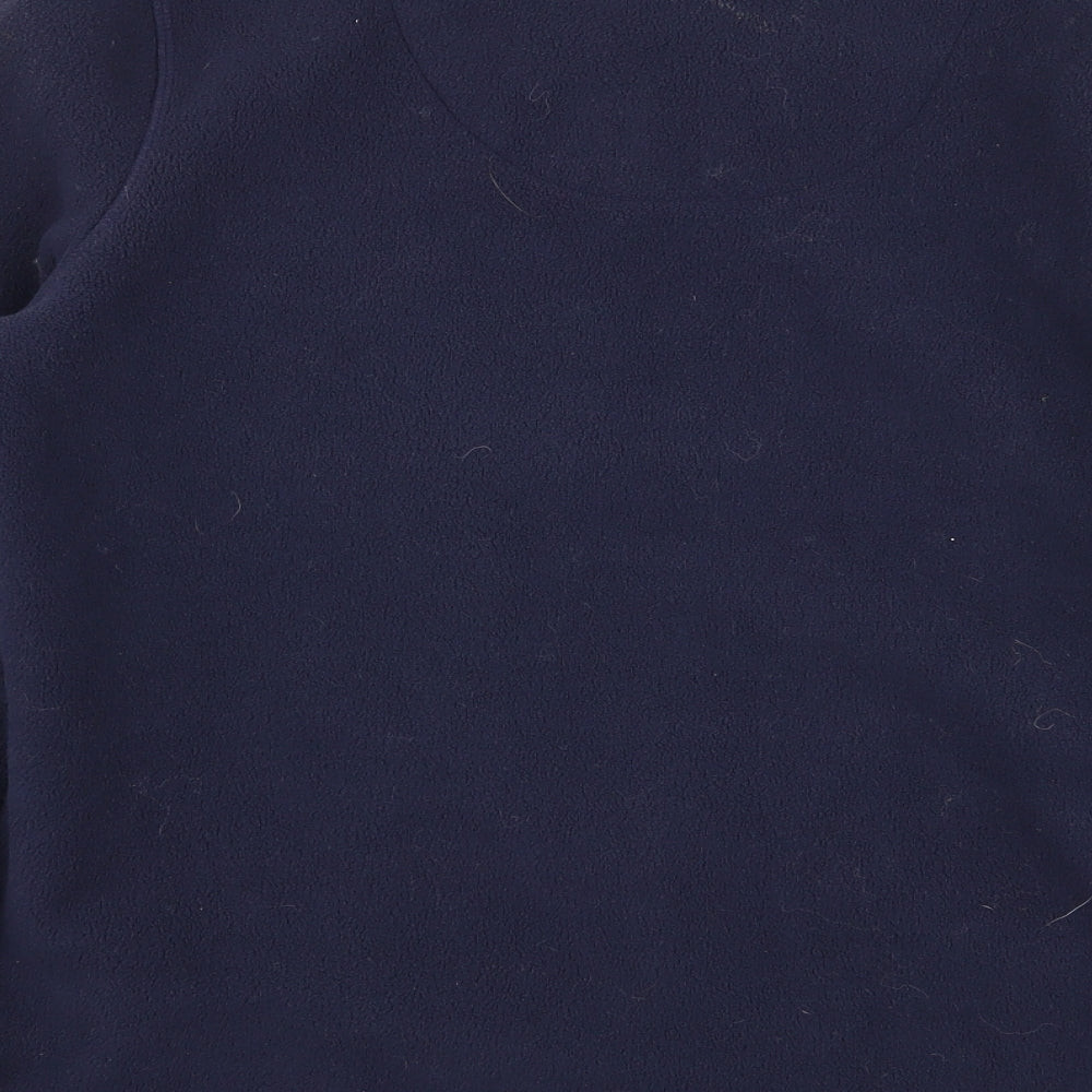 Classic Womens Blue Full Zip Jumper Size 10