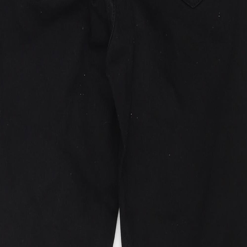 Topshop Womens Black Skinny Jeans Size 26 in L28 in