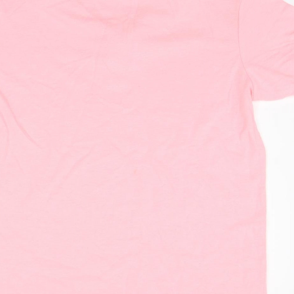Giorgio Mens Pink Polo Size L