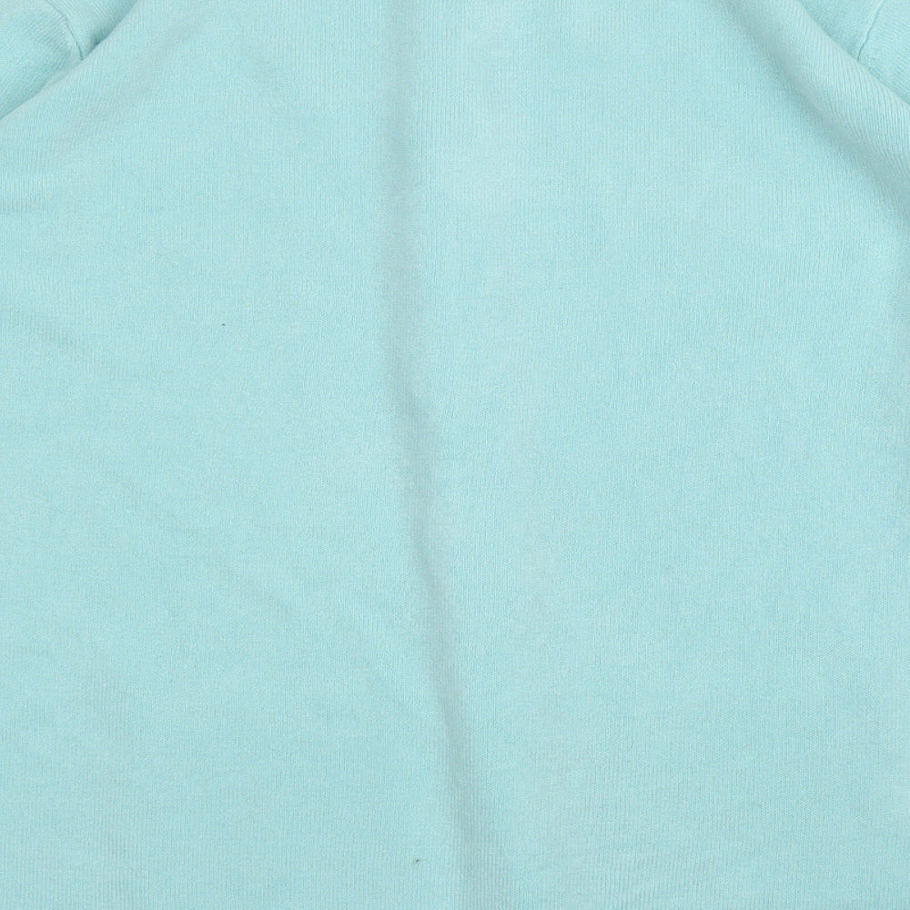 BM Womens Green Cardigan Jumper Size M