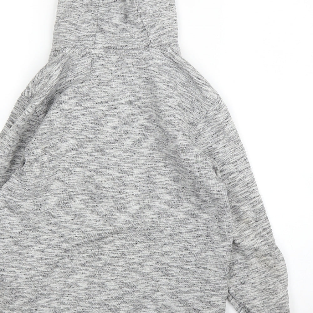 George Womens Grey Full Zip Hoodie