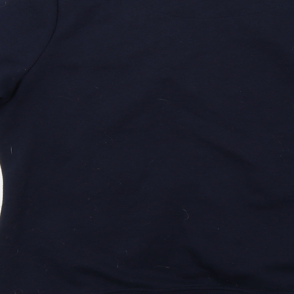 Bonmarché Womens Blue Full Zip Sweatshirt Size 12