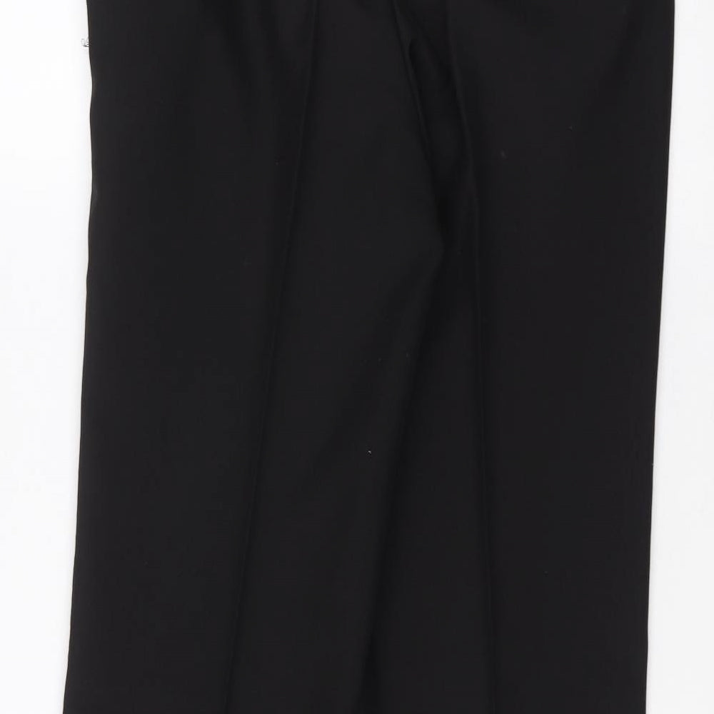 F&F Mens Black Trousers Size 32 in L32 in