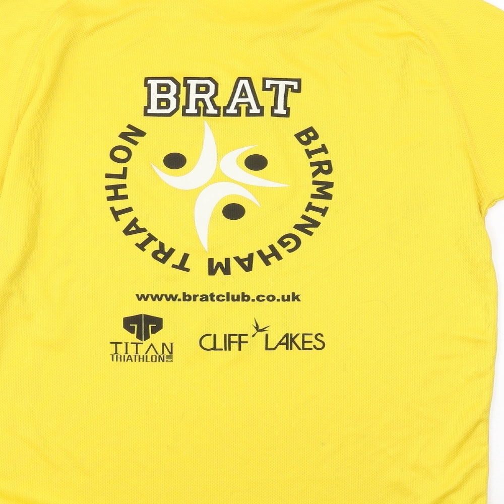 Starworld Mens Yellow T-Shirt Size M