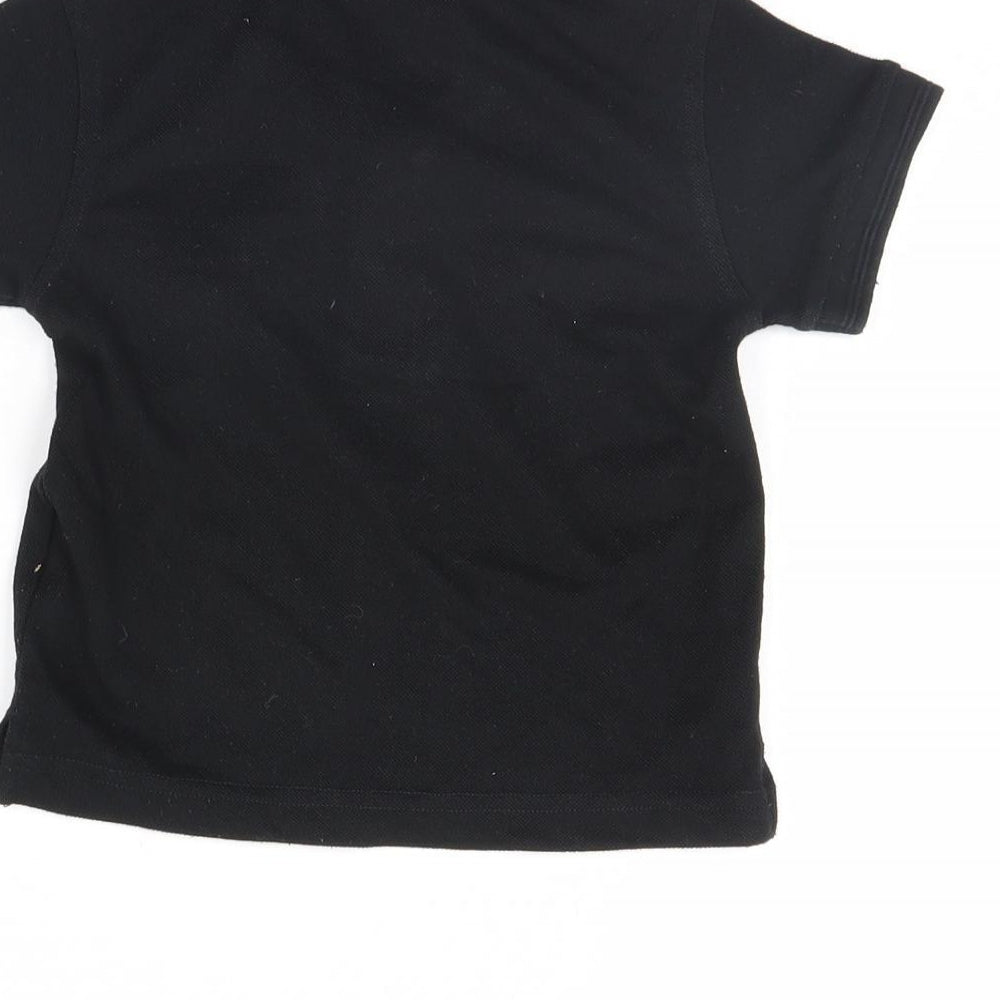 Reliant Attitude Boys Black Basic Polo Size XS