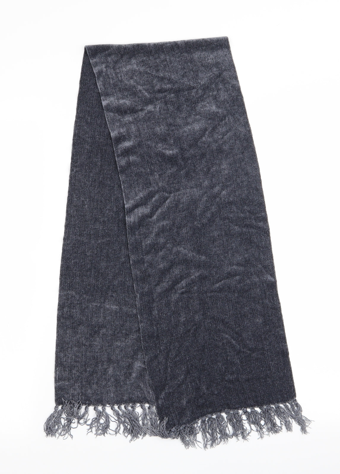 Preworn Womens Silver Scarf