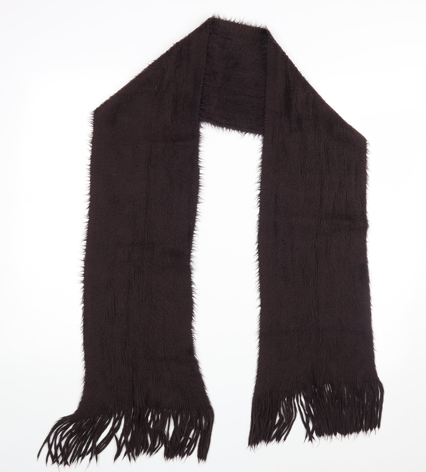 Preworn Womens Brown Scarf
