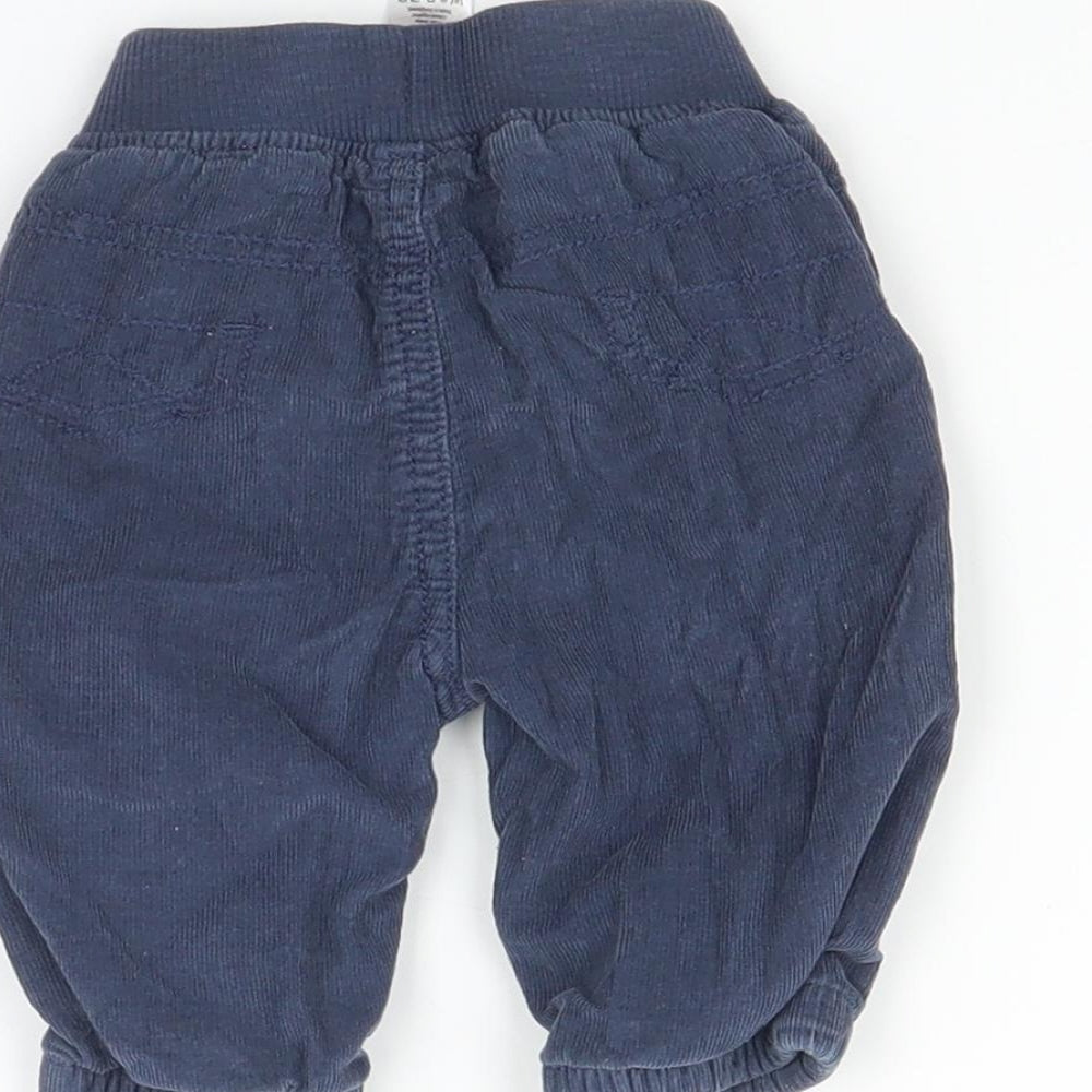 George Baby Blue Jogger Trousers Size 0-3 Months