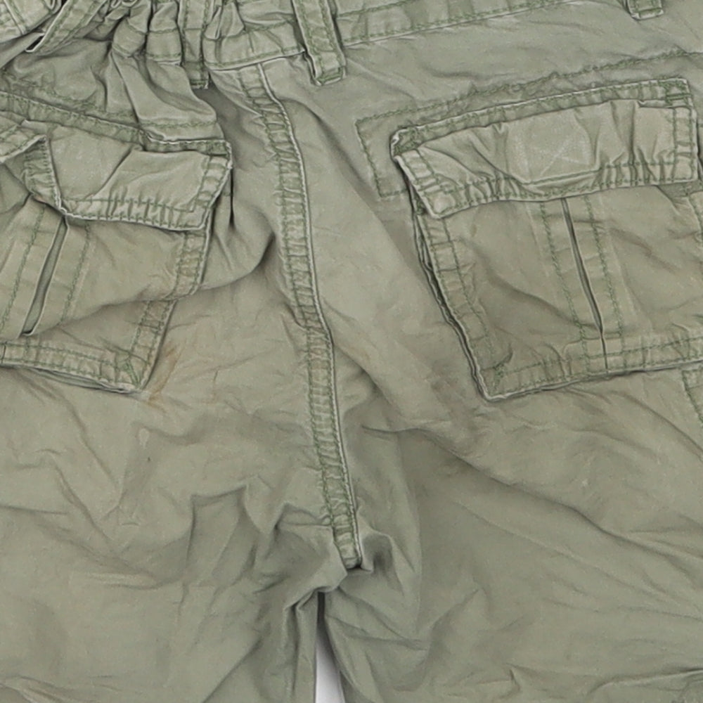 TU Boys Green Cargo Shorts Size 5 Years