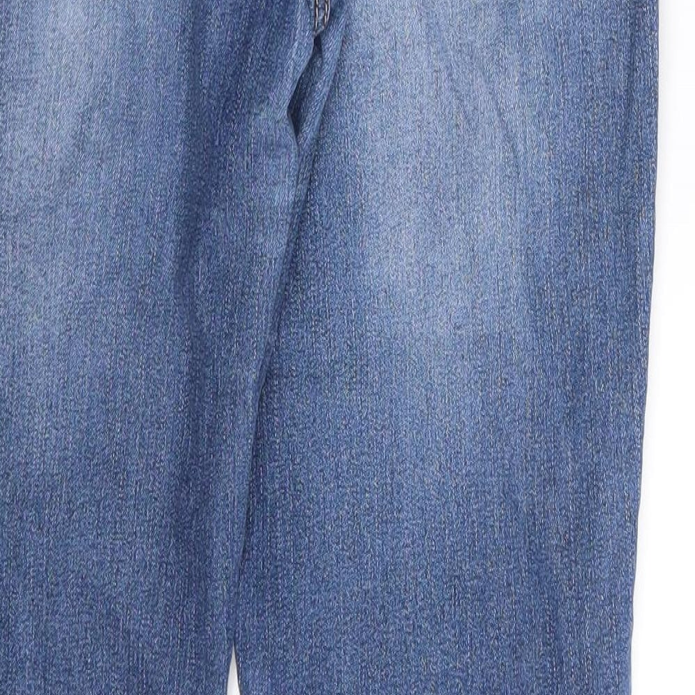 Denim Co. Womens Blue Denim Skinny Jeans Size 8 L30 in