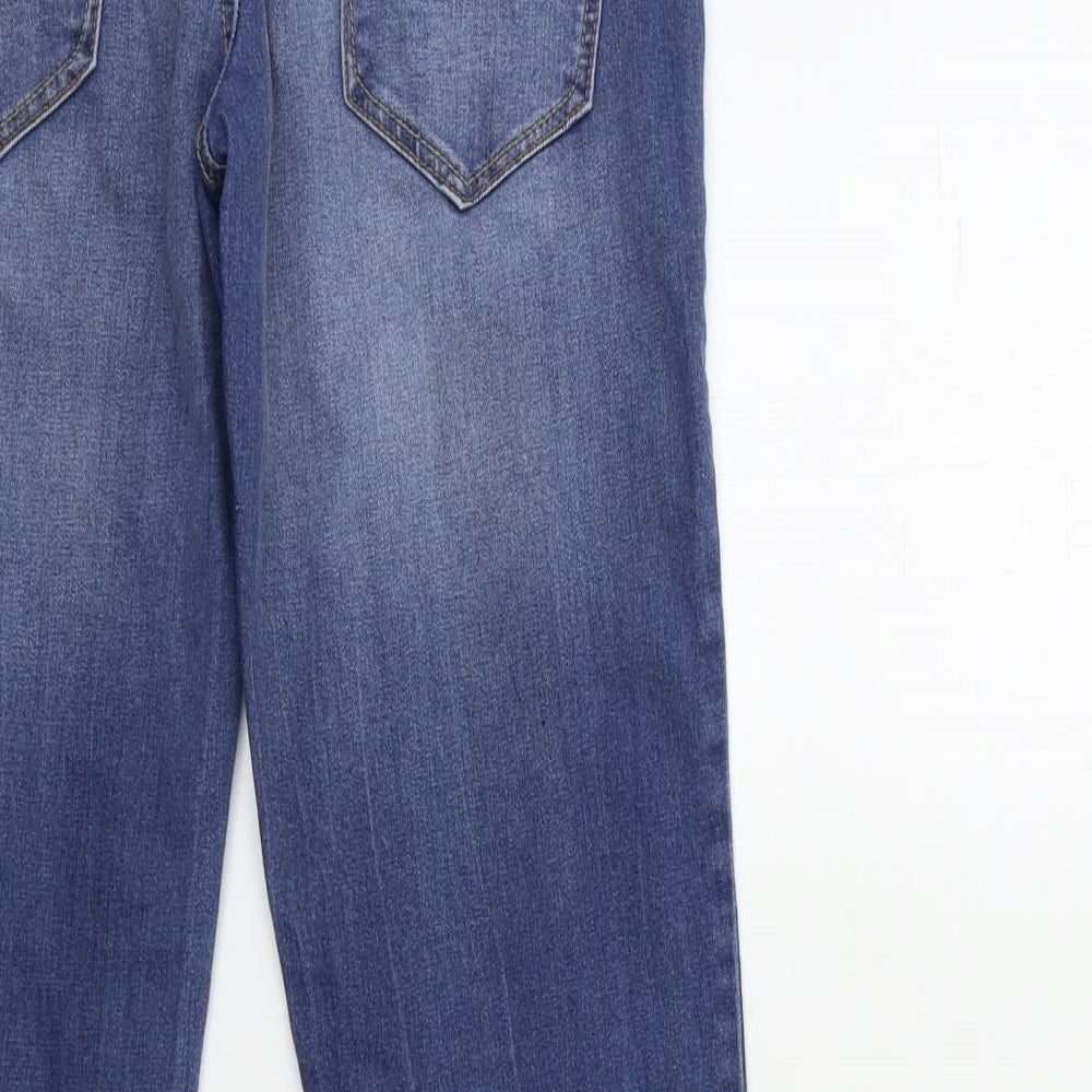 Preworn Womens Blue Denim Skinny Jeans Size 23 in L29 in