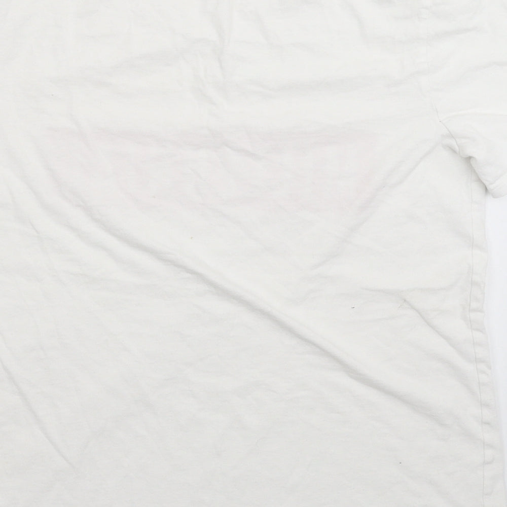 Tezenis Womens White Basic T-Shirt Size M
