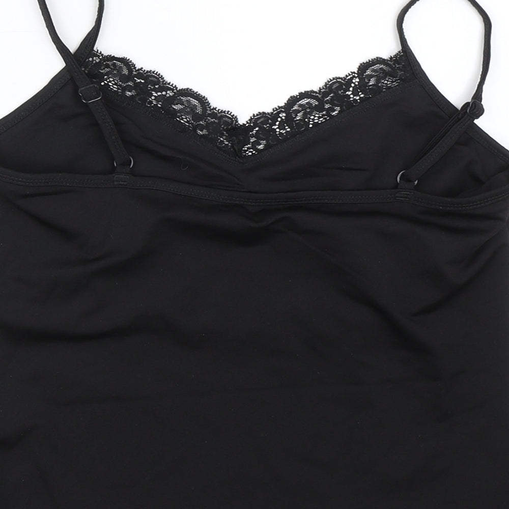 New York Company Girls Black Basic Tank Size M