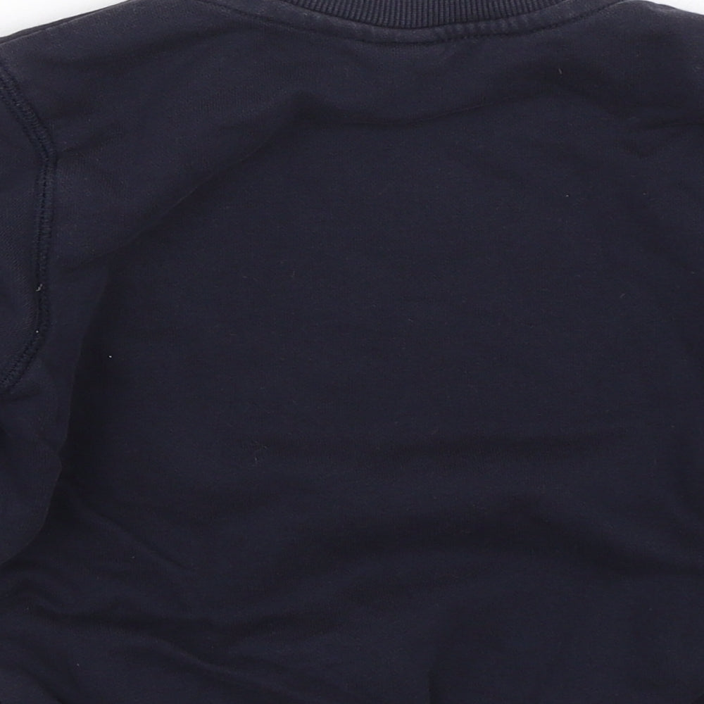 TU Boys Blue Pullover Sweatshirt Size 4 Years - School uniform