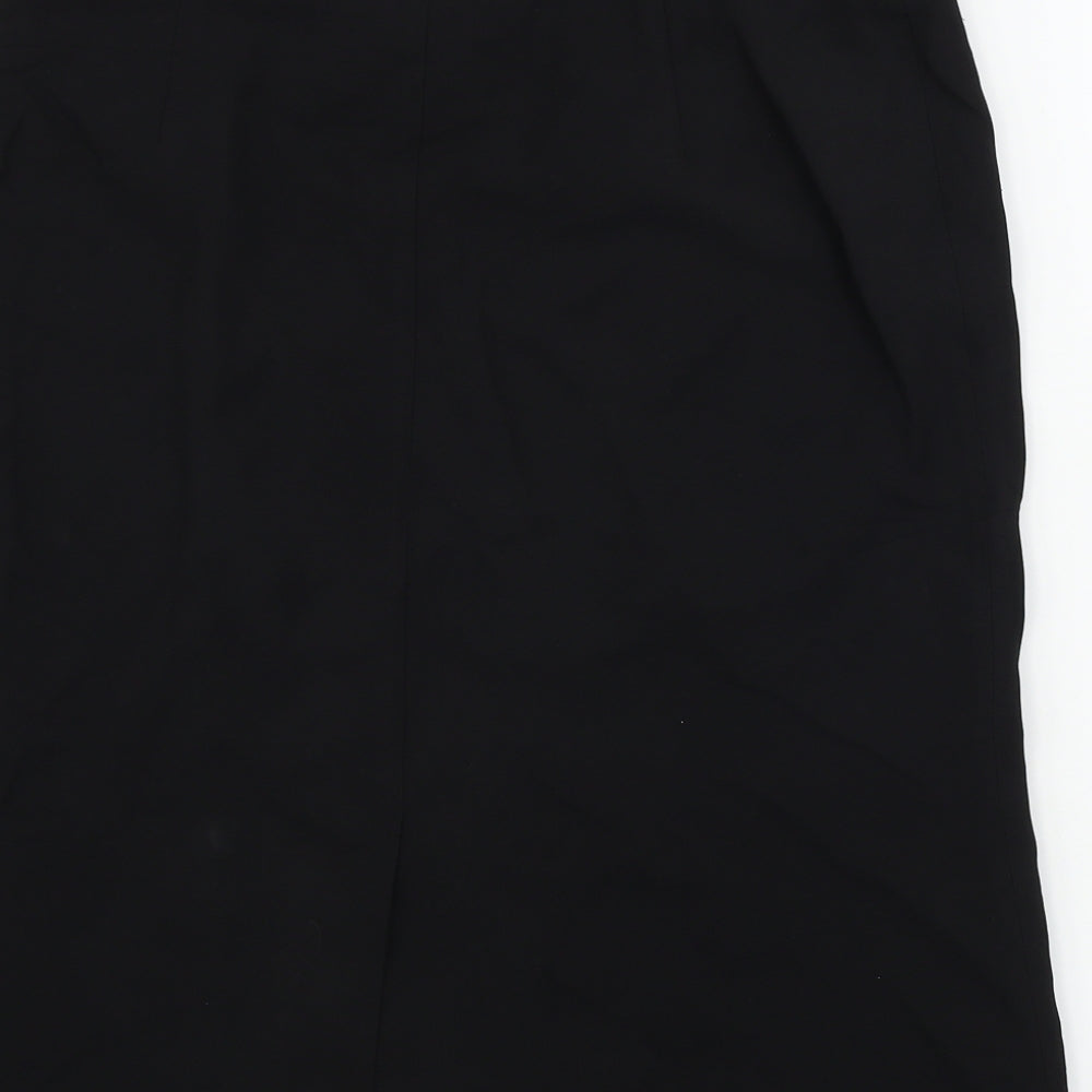CARACTERE Womens Black A-Line Skirt Size 14