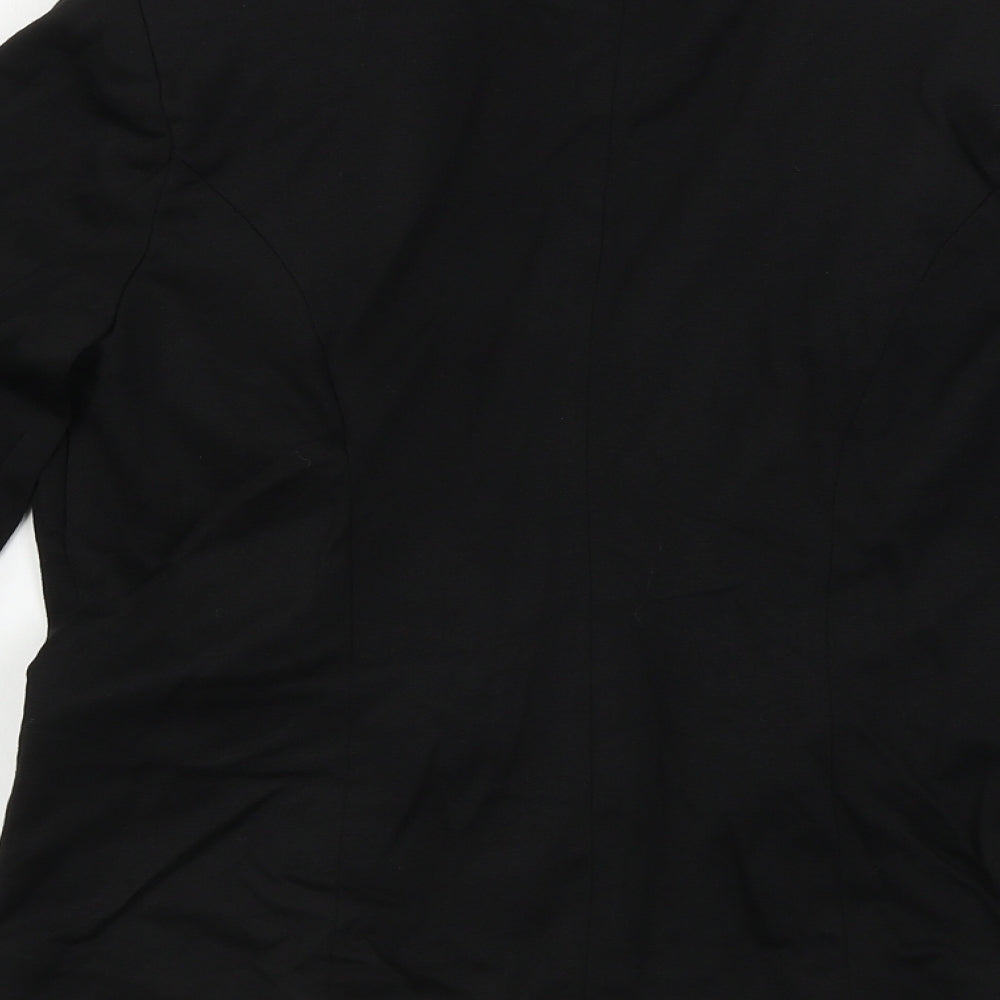 Primark Womens Black Jacket Blazer Size 8