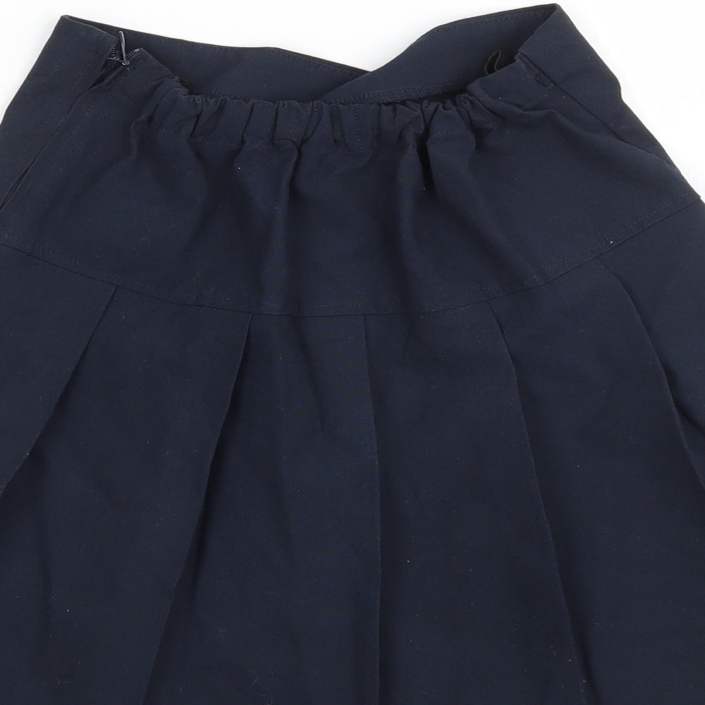 Marks and Spencer Girls Blue A-Line Skirt Size 8-9 Years