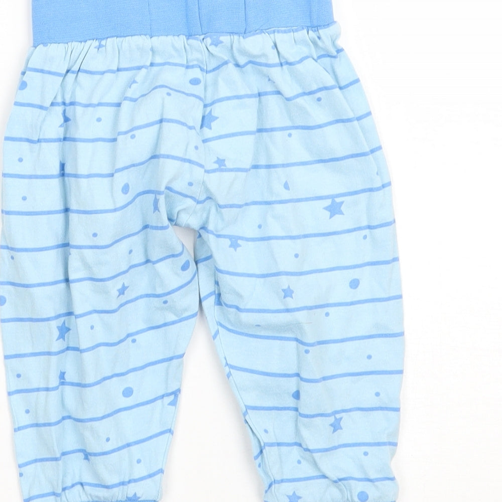 in the night garden Boys Blue Striped Sweatpants Trousers Size 9-12 Months